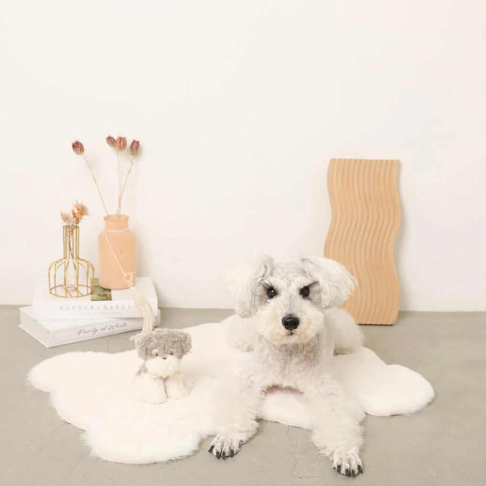 Moncheri Dog Stuffed Toy, Gray