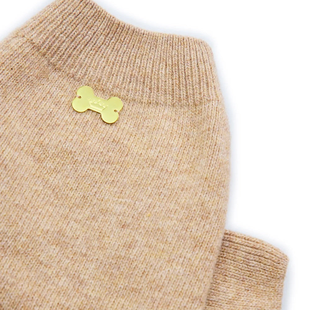 Maltipoo World Merinos Sweater, Cacao