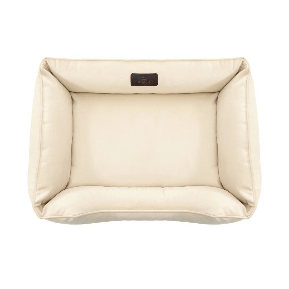 Maltipoo World Fabric Lounger, Milk Velours