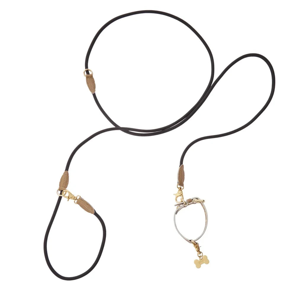 Maltipoo World Adjustable Easy Rope Leash, Beige