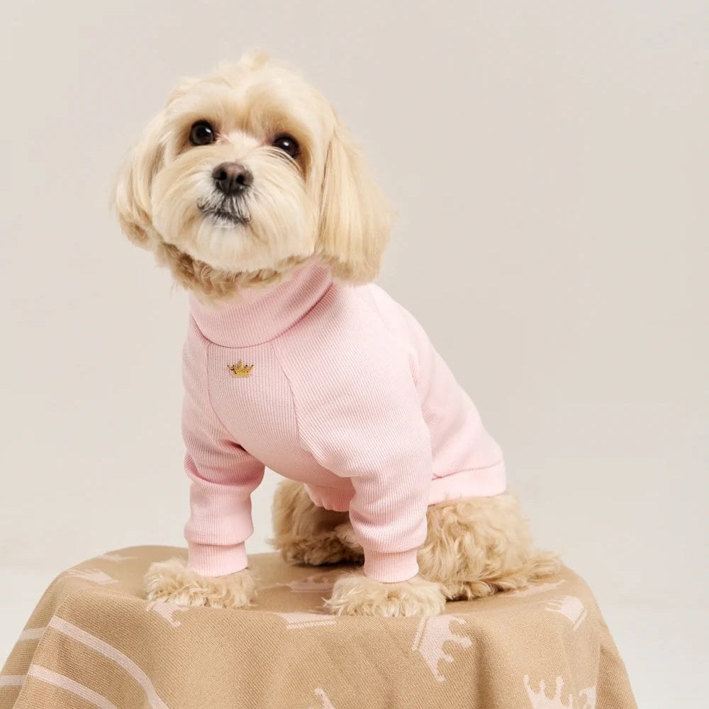 Maltipoo World Polo Neck PawSleeve, Pink