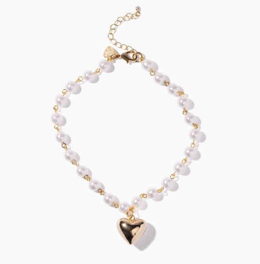 Pearl and Prince Coeur Pearl Necklace