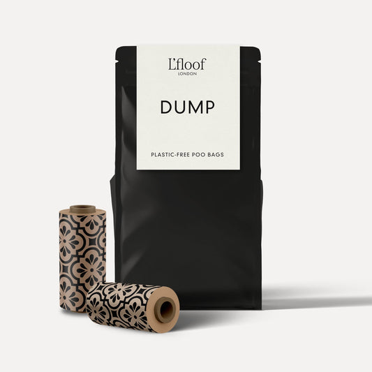 L'floof DUMP Plastic-Free Poop Bags, 150 Bags