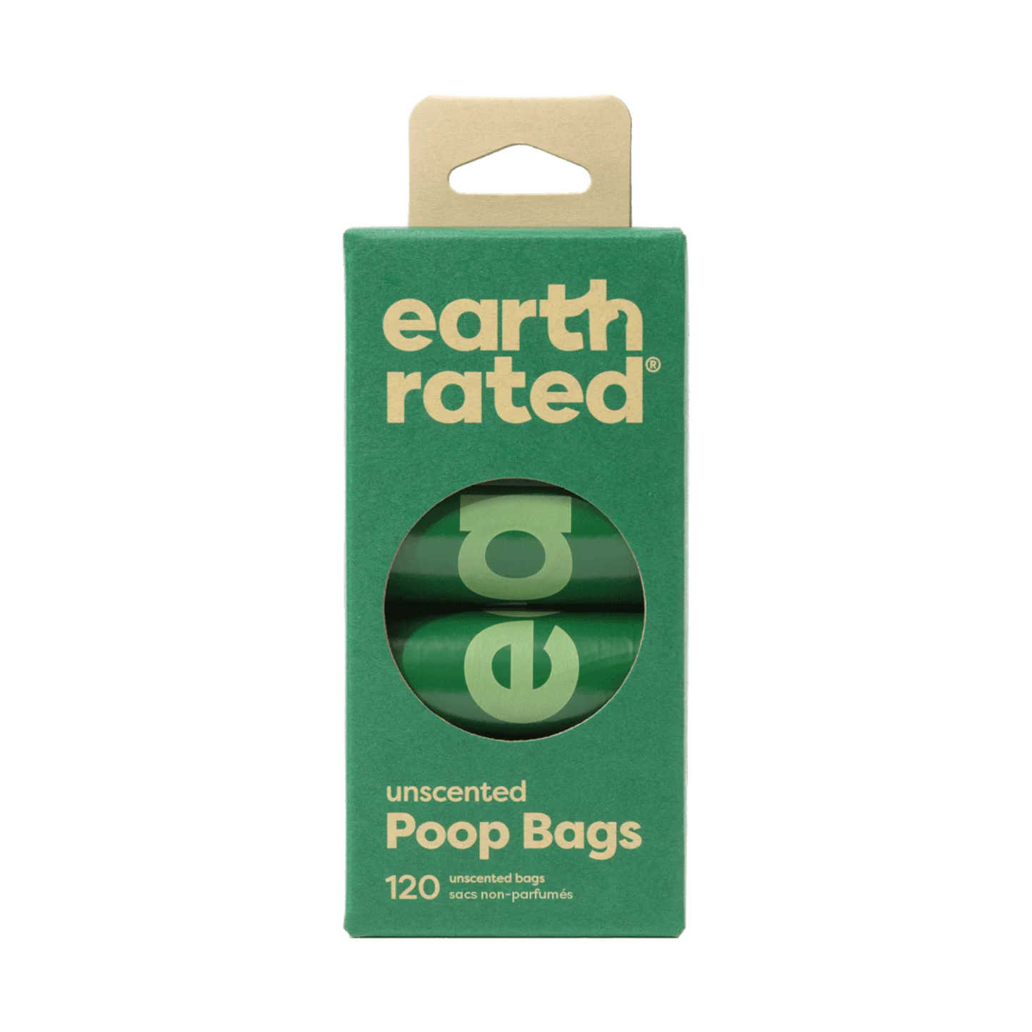 Earth Rated Dog Poop Bags, 60 pcs, Unscented