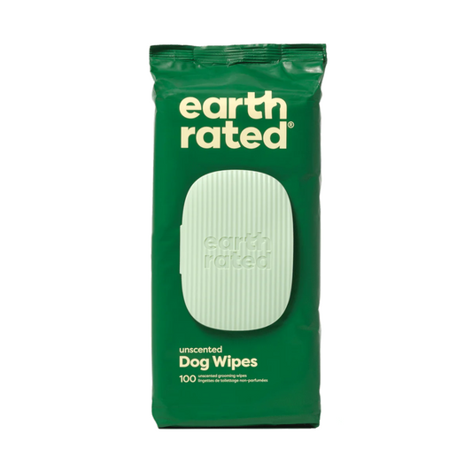 Earth Rated Dog Wipes, 100 Count, Unscented
