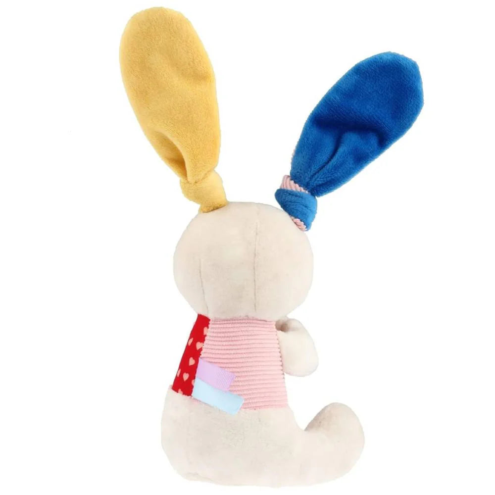 GiGwi Rabbit Plush Friendz with Squeaker & TPR Ring