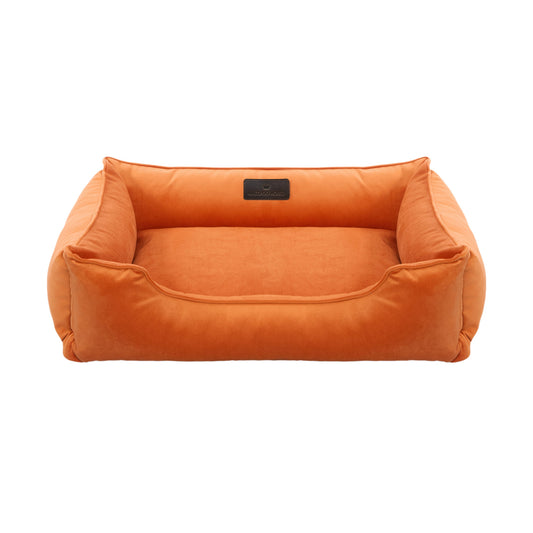 Maltipoo World Fabric Lounger, Terracota Velours