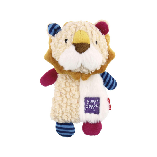 GiGwi Suppa Puppa Lion Squeaker / Crinkle inside