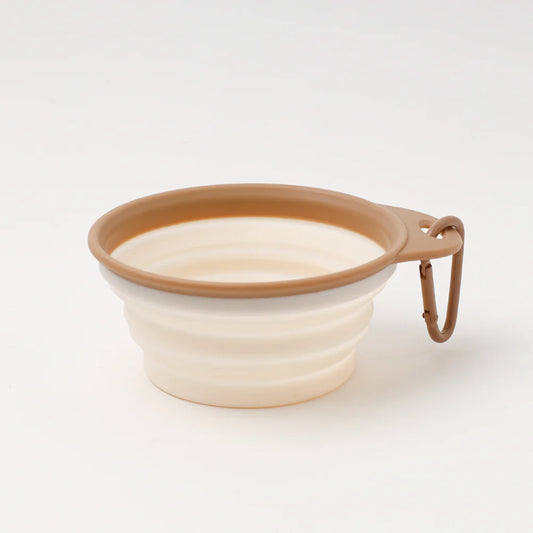 Moncheri Foldable Bicolor Food Bowl with Hook