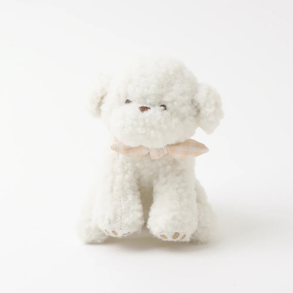 Moncheri Plush Dog Toy, Ivory