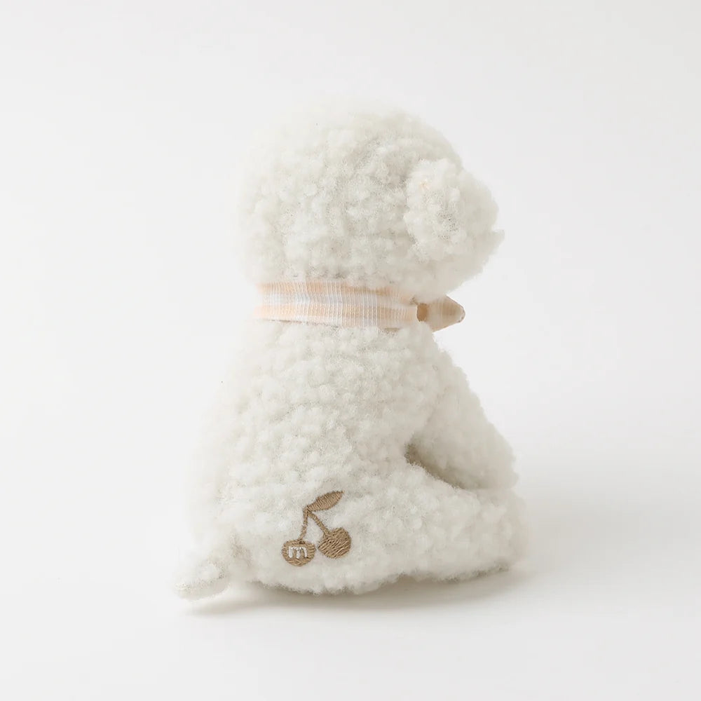 Moncheri Plush Dog Toy, Ivory