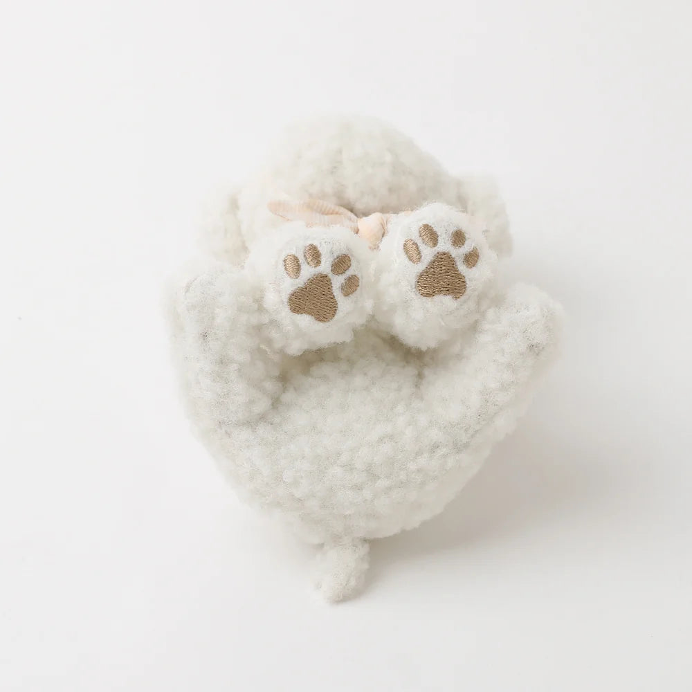 Moncheri Plush Dog Toy, Ivory