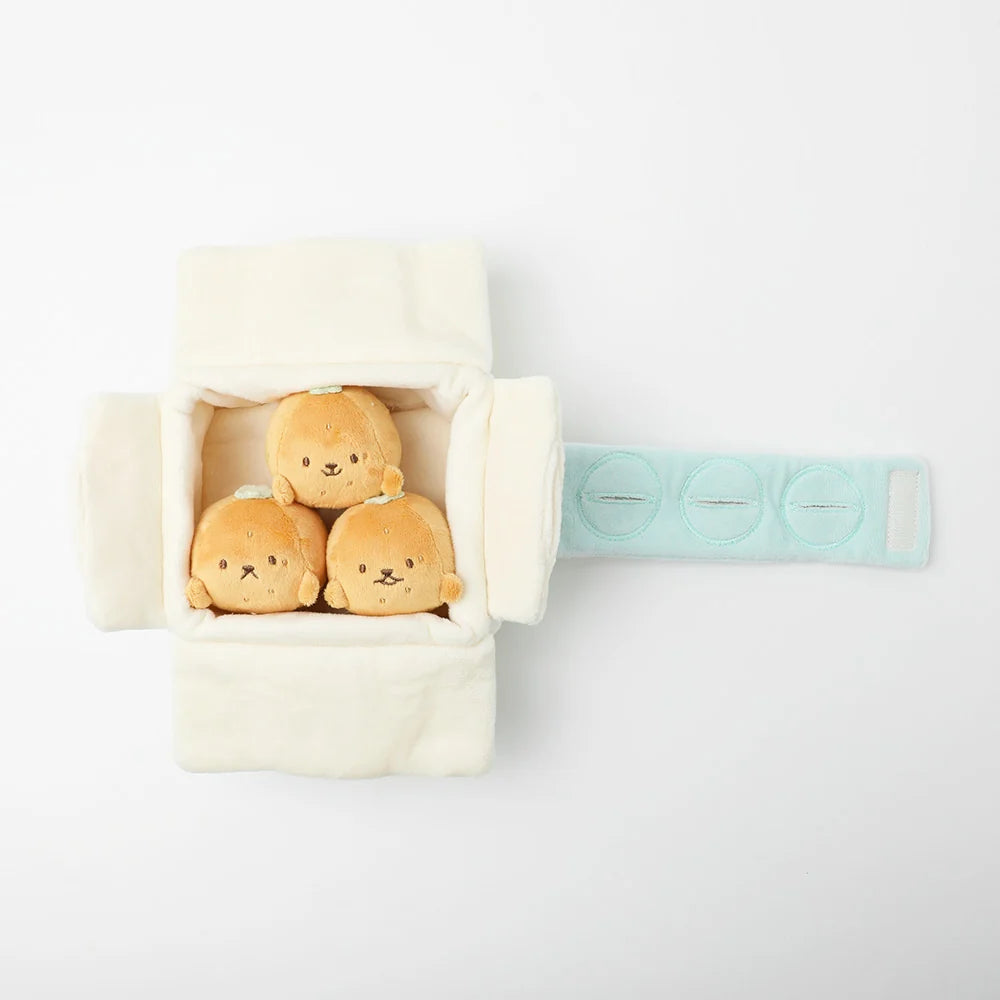 Moncheri Cardboard Mandarin Orange Nosework Toy Set