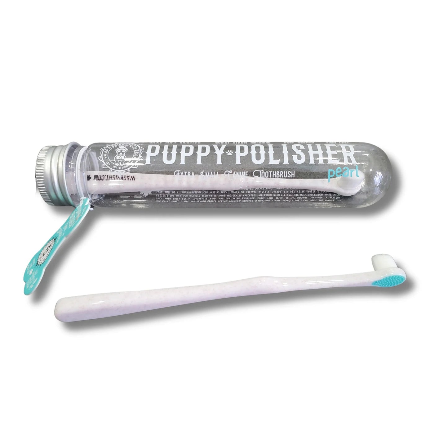 Wag & Bright Supply Puppy Polisher Mini Eco Toothbrush, Small