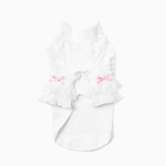 Pearl and Prince Trianon Top, White