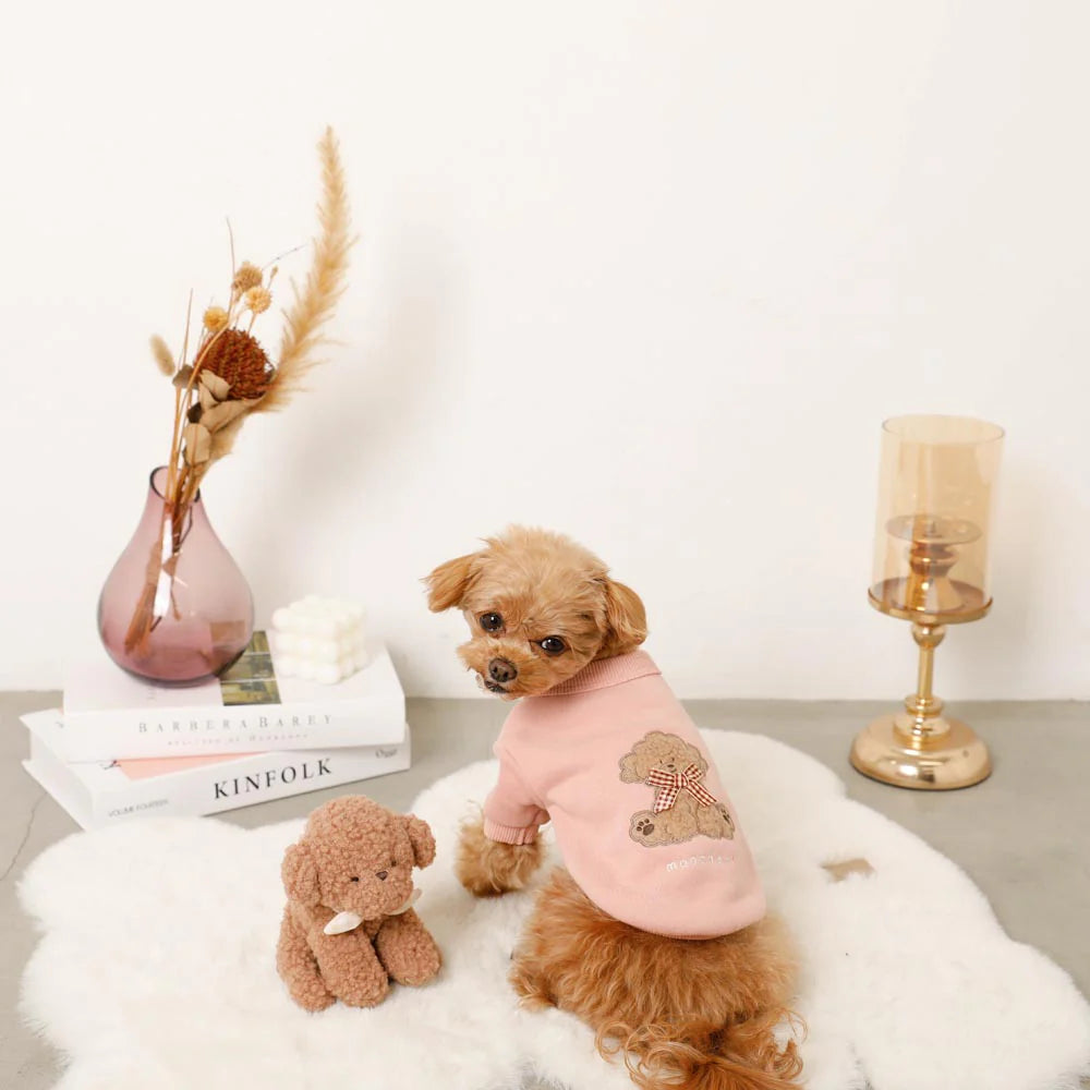 Moncheri Plush Dog Toy, Brown