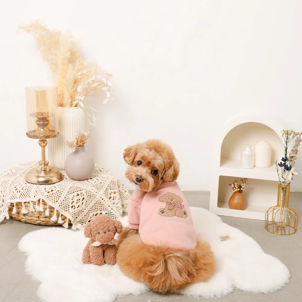 Moncheri Brown Dog Stuffed Toy