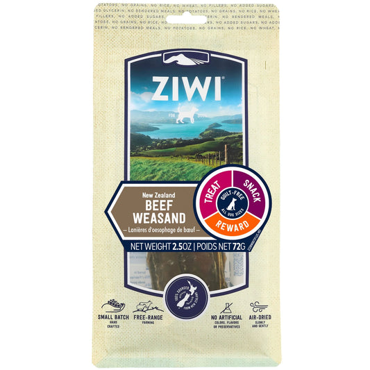 ZIWI Peak Beef Weasand Dog Treats, 72 g