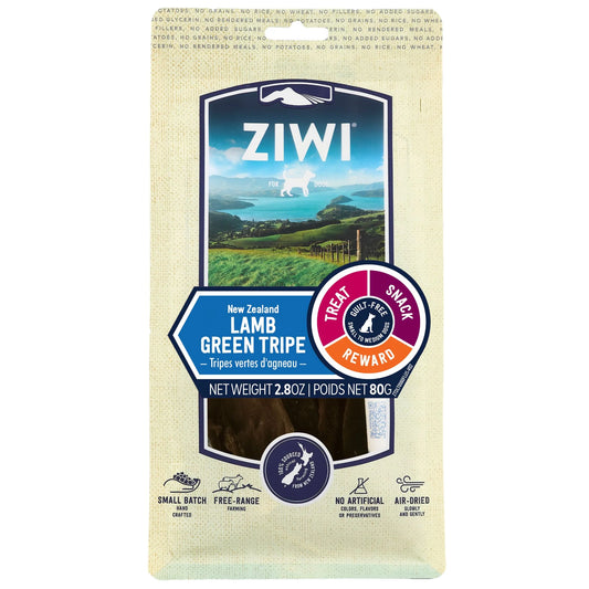 ZIWI Peak Lamb Green Tripe Dog Treats, 80 g