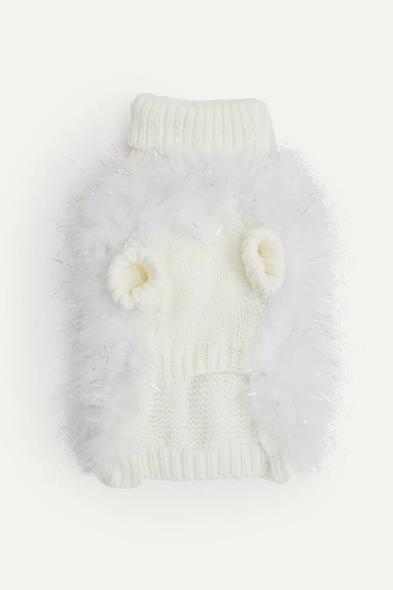 Maxbone Christian Cowan Holiday Glitz Jumper, White