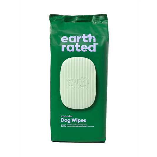 Earth Rated Dog Wipes, 100 Count, Lavander
