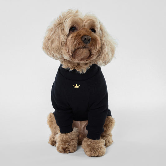 Maltipoo World Polo Neck PawSleeve, Black