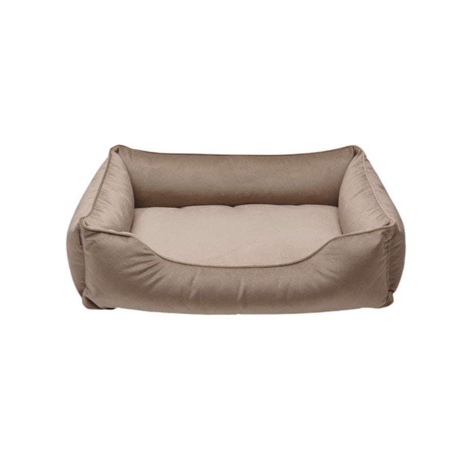 Maltipoo World Fabric Lounger, Beige Velours