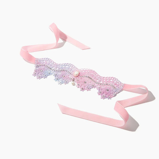 Pearl and Prince Cameo Lace Pet Choker